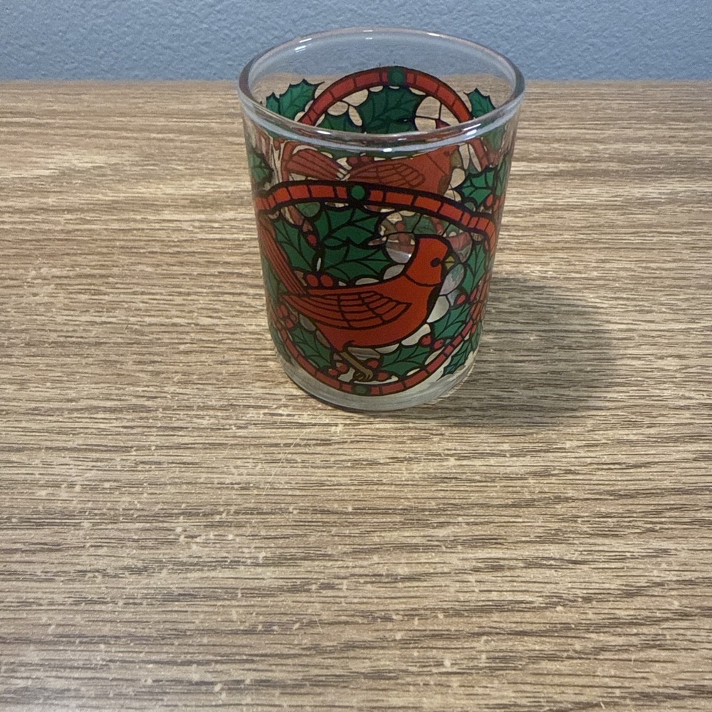 Christmas Cardinal Votive/candle Holder Hallmark